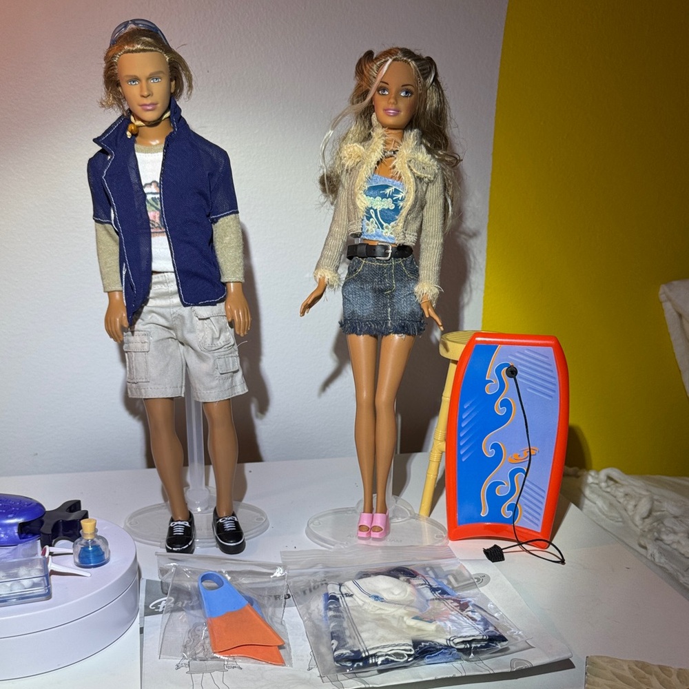 California girl and California ken